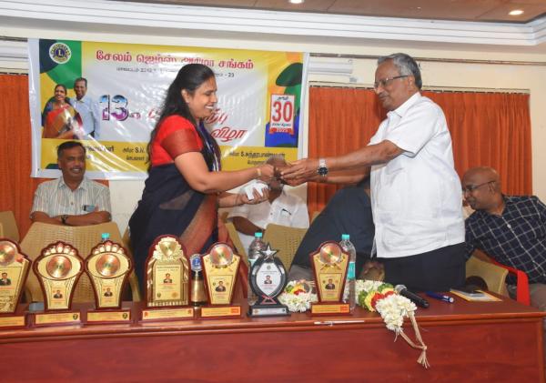சேலம் ஜெம்ஸ் அரிமா சங்கத்தின் பதவி ஏற்பு விழா 30-06-2025